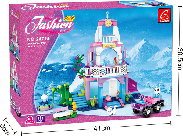 Изображение товара Конструктор Ausini Ледяной бутик 24714 / 3548624 (371эл)