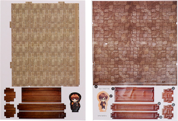 Изображение товара Конструктор Unicon 3D Волшебный зал / 10367193 (38эл)