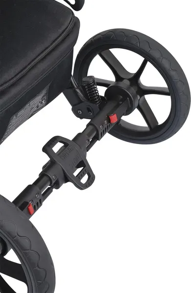 Изображение товара Детская универсальная коляска Bexa Ideal Eco 2 в 1 (IE 05, черный/светло-серый кожа)