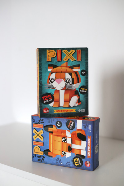 Изображение товара Микроконструктор Unicon Pixi. Лисенок 1011A-5 / 10114285 (113эл)