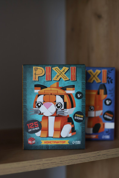 Изображение товара Микроконструктор Unicon Pixi. Лисенок 1011A-5 / 10114285 (113эл)