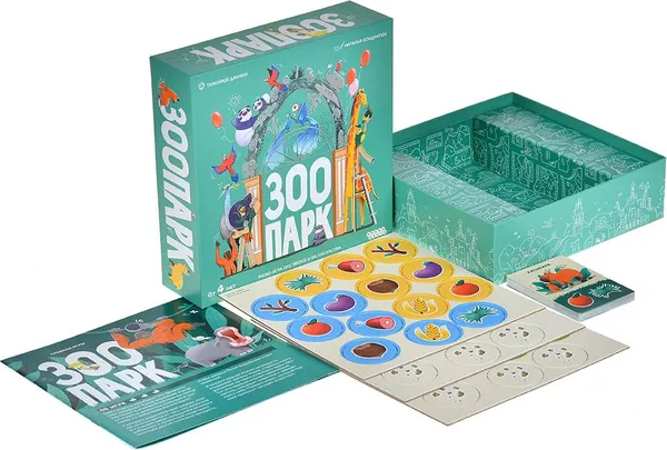 Изображение товара Настольная игра Мир Хобби Зоопарк / 915956