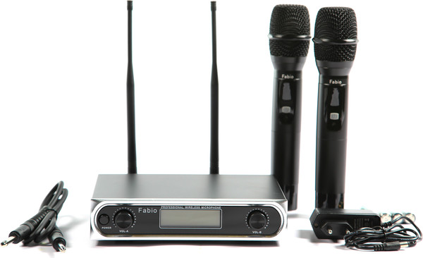 Изображение товара Радиосистема микрофонная Fabio J10 BK