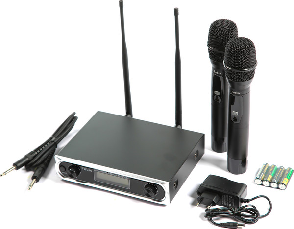 Изображение товара Радиосистема микрофонная Fabio J10 BK