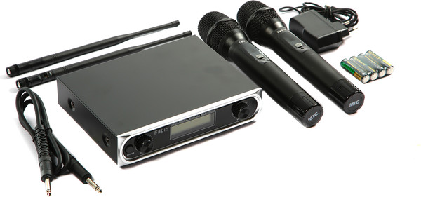 Изображение товара Радиосистема микрофонная Fabio J10 BK