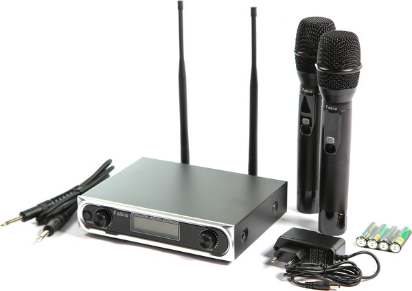 Изображение товара Радиосистема микрофонная Fabio J10 BK