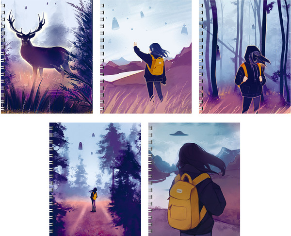 Изображение товара Тетрадь Listoff Загадочные события / ТС968848