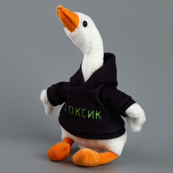 Изображение товара Мягкая игрушка Pomposhki Гусь. Токсик / 9750091