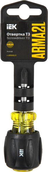 Изображение товара Отвертка IEK A2L5-SC10-T3-PH-20-038