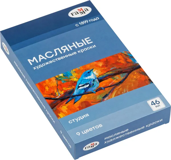 Изображение товара Масляные краски ГАММА Студия / 201002 (9цв)