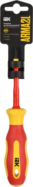 Изображение товара Отвертка IEK A2L5-SC30-T2-ZS-10-080