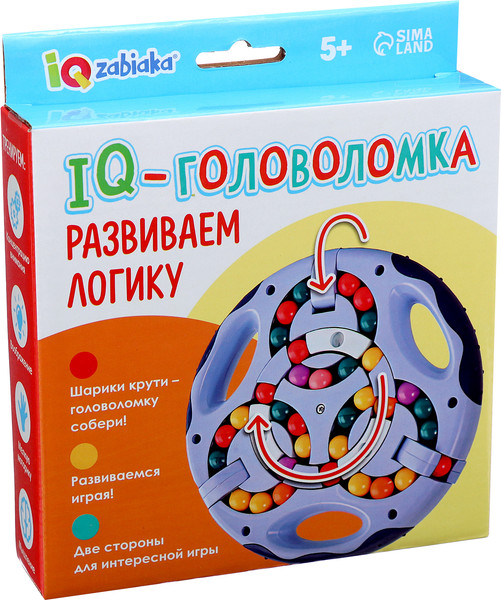 Изображение товара Развивающая игра Zabiaka IQ-головоломка / 10425055