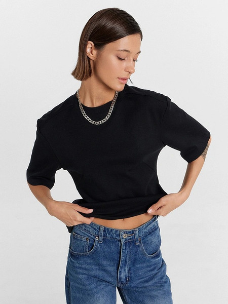 Изображение товара Футболка Mark Formelle 112990 (р.164/170-84-90, черный)