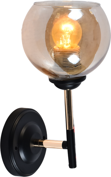 Изображение товара Бра Mirastyle MH-5080/1 BK+FGD