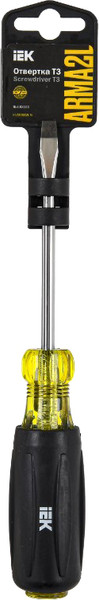 Изображение товара Отвертка IEK A2L5-SC10-T3-SL-65-100
