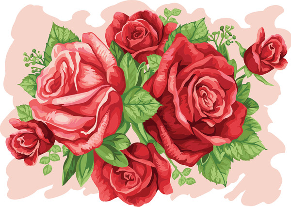 Изображение товара Картина по номерам Три совы Розы / КК_53796