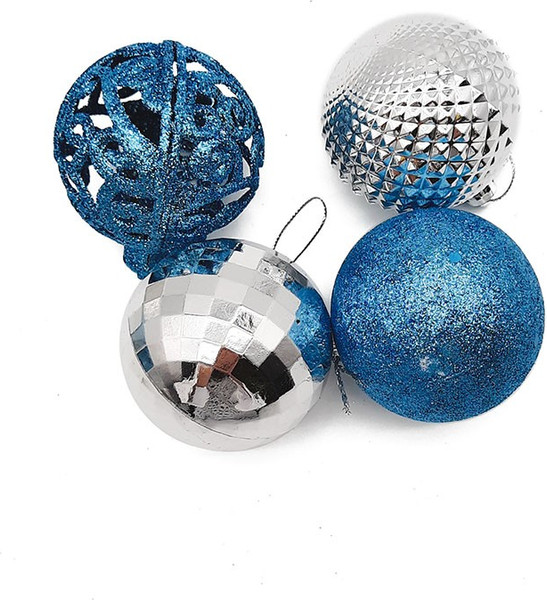 Изображение товара Набор шаров новогодних MONAMI Новогодний Микс / SIL23-156 (12шт)