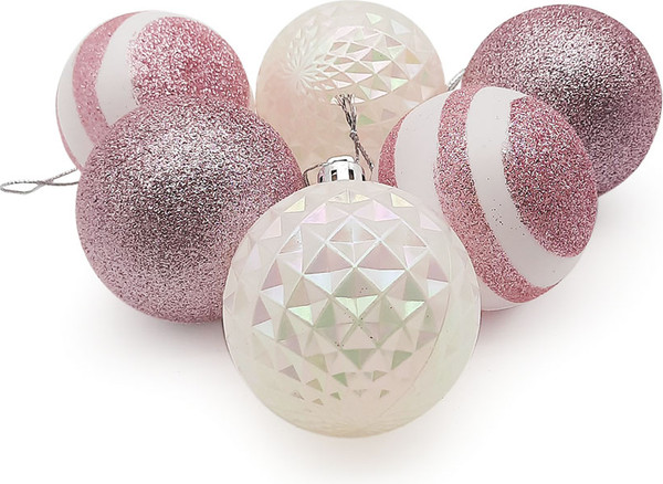 Изображение товара Набор шаров новогодних MONAMI Шар Барби / BAR-23672 (6шт)