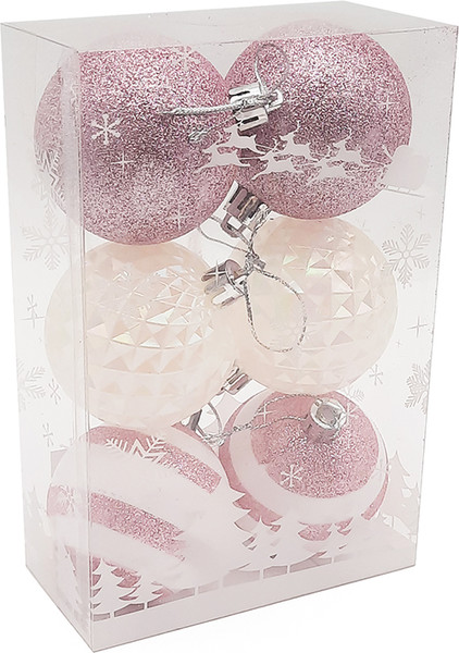 Изображение товара Набор шаров новогодних MONAMI Шар Барби / BAR-23672 (6шт)