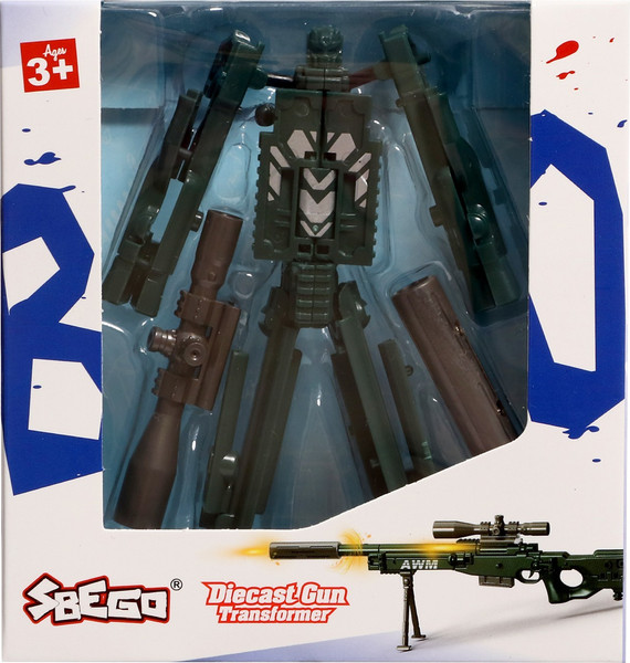 Изображение товара Робот-трансформер Sima-Land Снайперская винтовка 1019 / 9890597