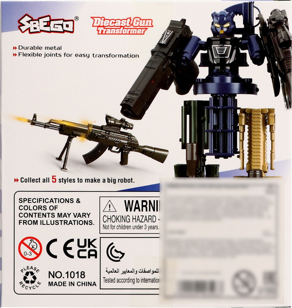 Изображение товара Робот-трансформер Sima-Land Автомат 1018 / 9890596