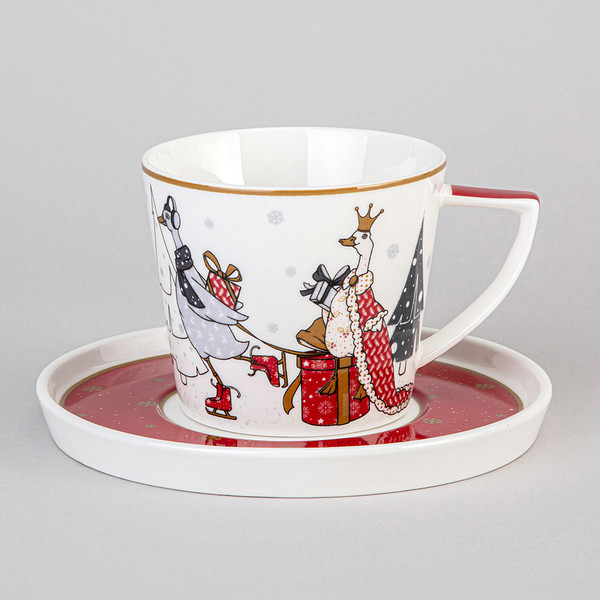 Изображение товара Чашка с блюдцем Lefard Family Christmas 425-162