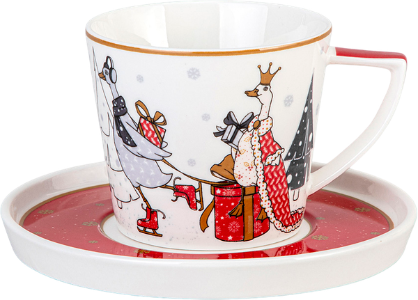 Изображение товара Чашка с блюдцем Lefard Family Christmas 425-162