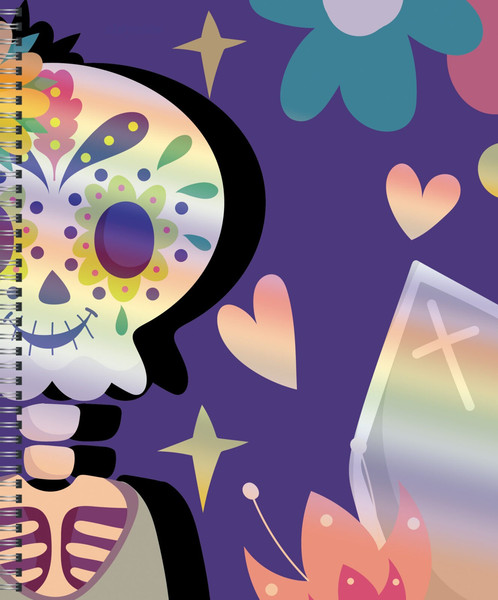 Изображение товара Тетрадь Listoff Мексиканские мотивы / ТСГ967703