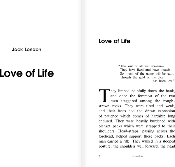 Изображение товара Книга АСТ Love of Life, мягкая обложка (London Jack)