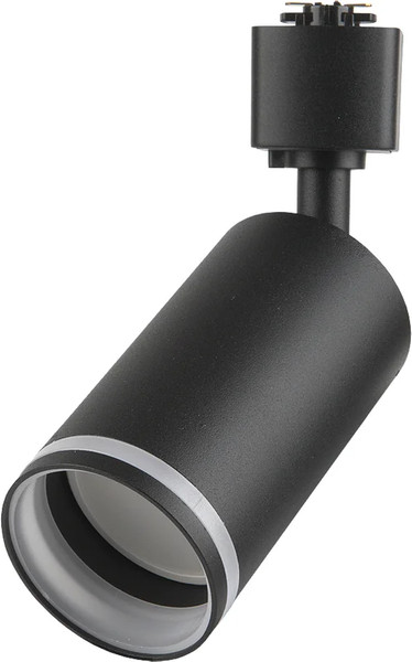 Изображение товара Трековый светильник General Lighting GTR-GU10-1-LR-IP40-B / 580213 (черный)