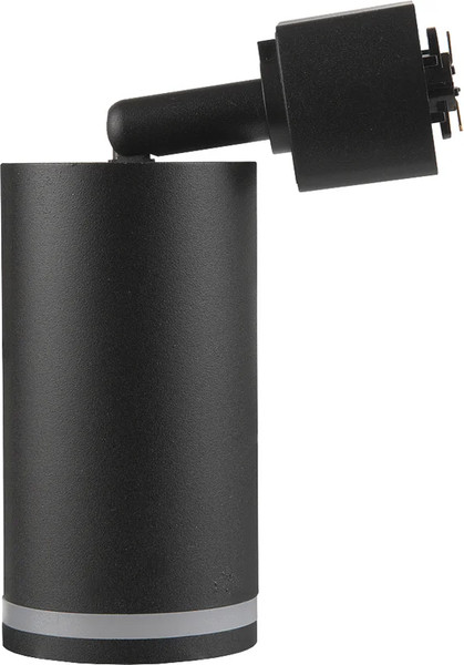 Изображение товара Трековый светильник General Lighting GTR-GU10-1-LR-IP40-B / 580213 (черный)