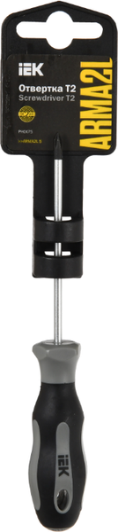 Изображение товара Отвертка IEK A2L5-SC10-T2-PH-00-075
