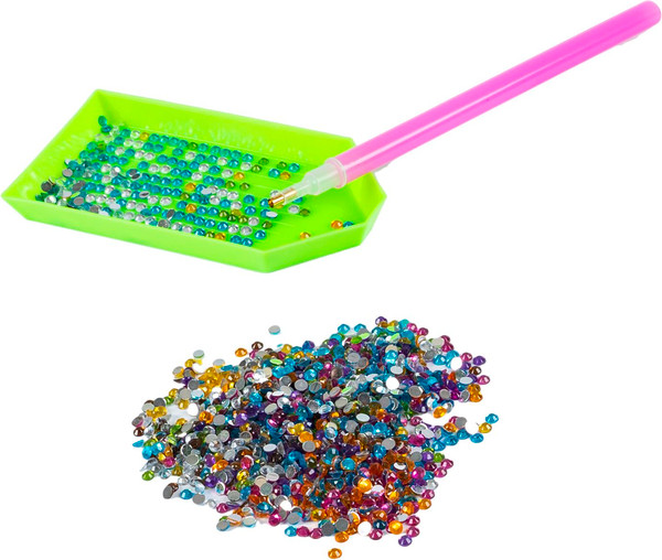 Изображение товара Набор для творчества Bondibon Алмазная мозаика блестящая. Брелоки. С Новым Годом / ВВ6193