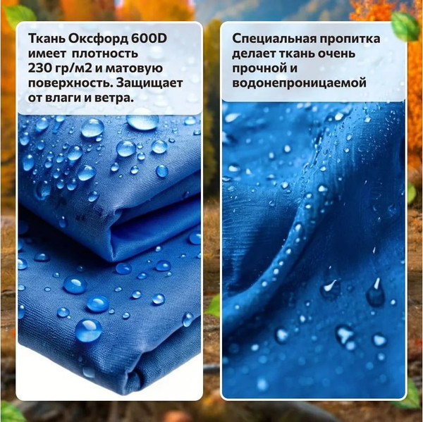 Изображение товара Кресло складное National Tree Company T-1 / DS-125 (синий)