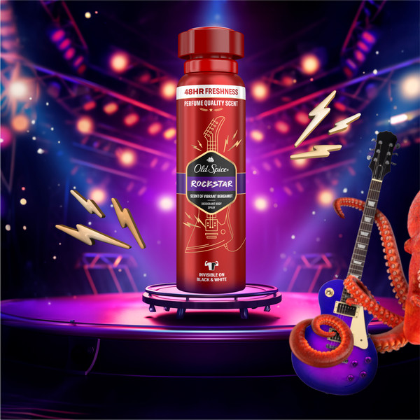 Изображение товара Дезодорант-спрей Old Spice Rockstar (150мл)