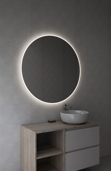 Изображение товара Зеркало Cersanit Eclipse Fusion 100x100 / 64812 (с подсветкой)