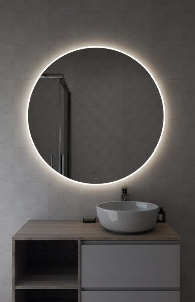 Изображение товара Зеркало Cersanit Eclipse Fusion 100x100 / 64812 (с подсветкой)