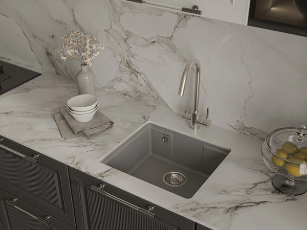 Изображение товара Мойка кухонная GranFest GF-UR-4550 (серый)