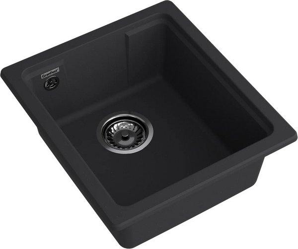 Изображение товара Мойка кухонная GranFest Quarz GF-UR-4540 (черный)