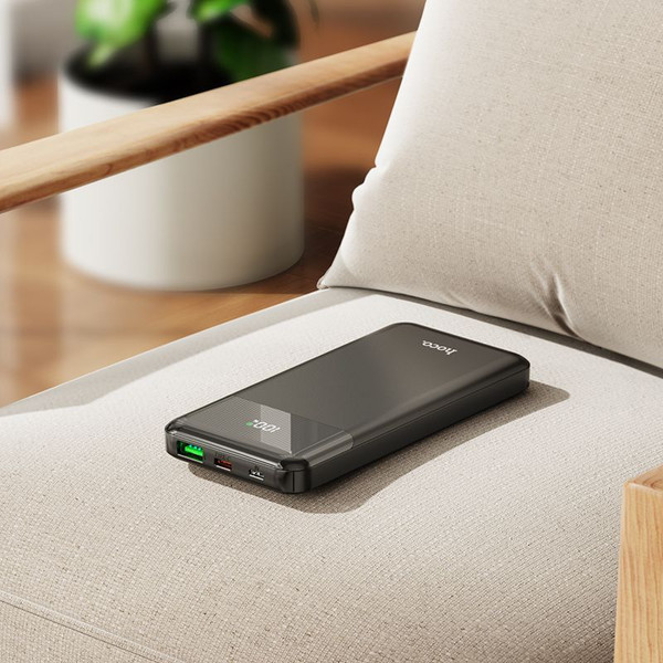 Изображение товара Портативное зарядное устройство Hoco J102 10000mAh PD20W+QC3.0 (черный)