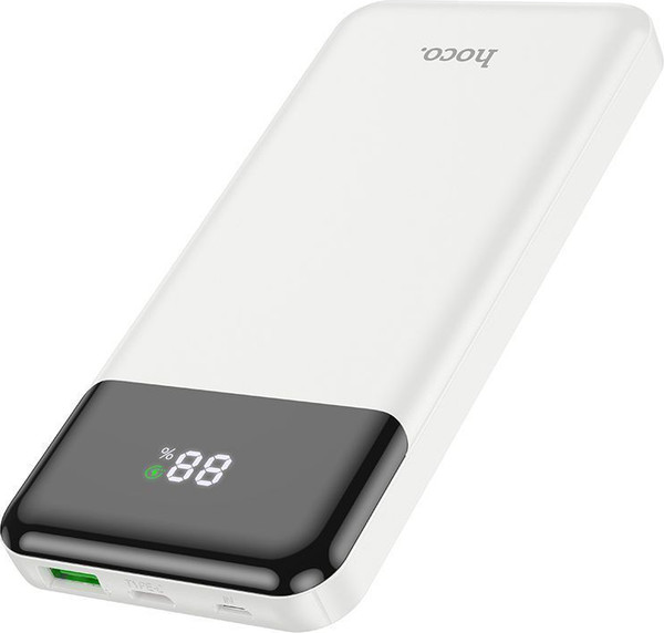 Изображение товара Портативное зарядное устройство Hoco J102 10000mAh PD20W+QC3.0 (белый)
