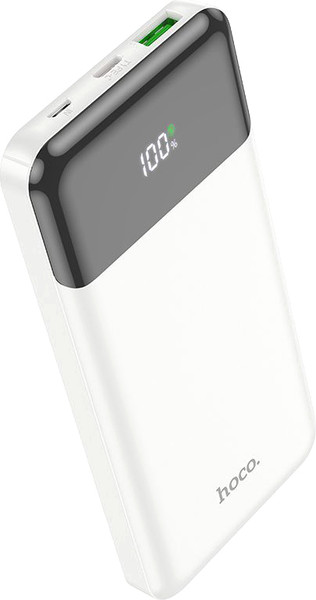 Изображение товара Портативное зарядное устройство Hoco J102 10000mAh PD20W+QC3.0 (белый)