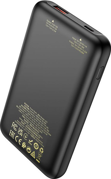 Изображение товара Портативное зарядное устройство Hoco Q21 10000mAh PD20W+QC3.0 (черный)