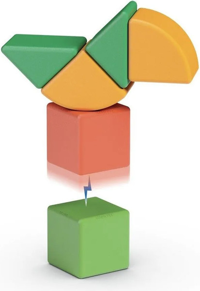 Изображение товара Развивающая игра Geomag Магнитные кубики 3 формы / GM207 (6эл)