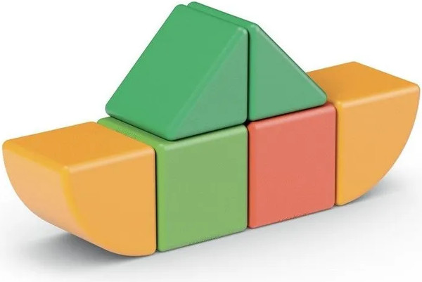 Изображение товара Развивающая игра Geomag Магнитные кубики 3 формы / GM207 (6эл)