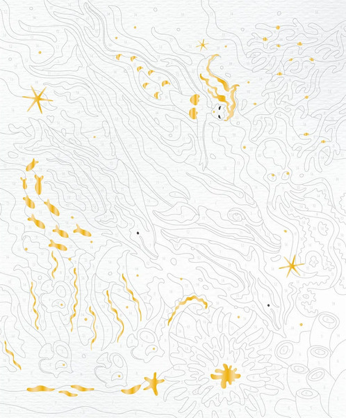 Изображение товара Картина по номерам Janod Дельфины / J07981