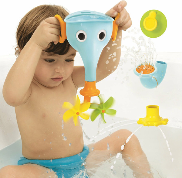 Изображение товара Игрушка для ванной Yookidoo Веселый слон / 40205 (голубой)