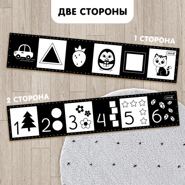 Изображение товара Бортик в кроватку Крошка Я Изучаем предметы / 10439871