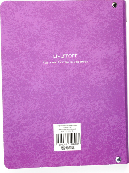 Изображение товара Тетрадь Listoff Эйфория / ТК1205412