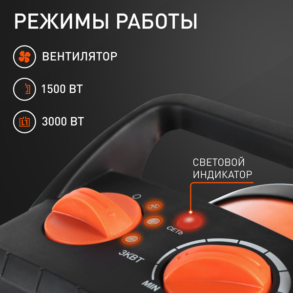 Изображение товара Тепловая пушка электрическая PATRIOT PTR 5S (633307207)